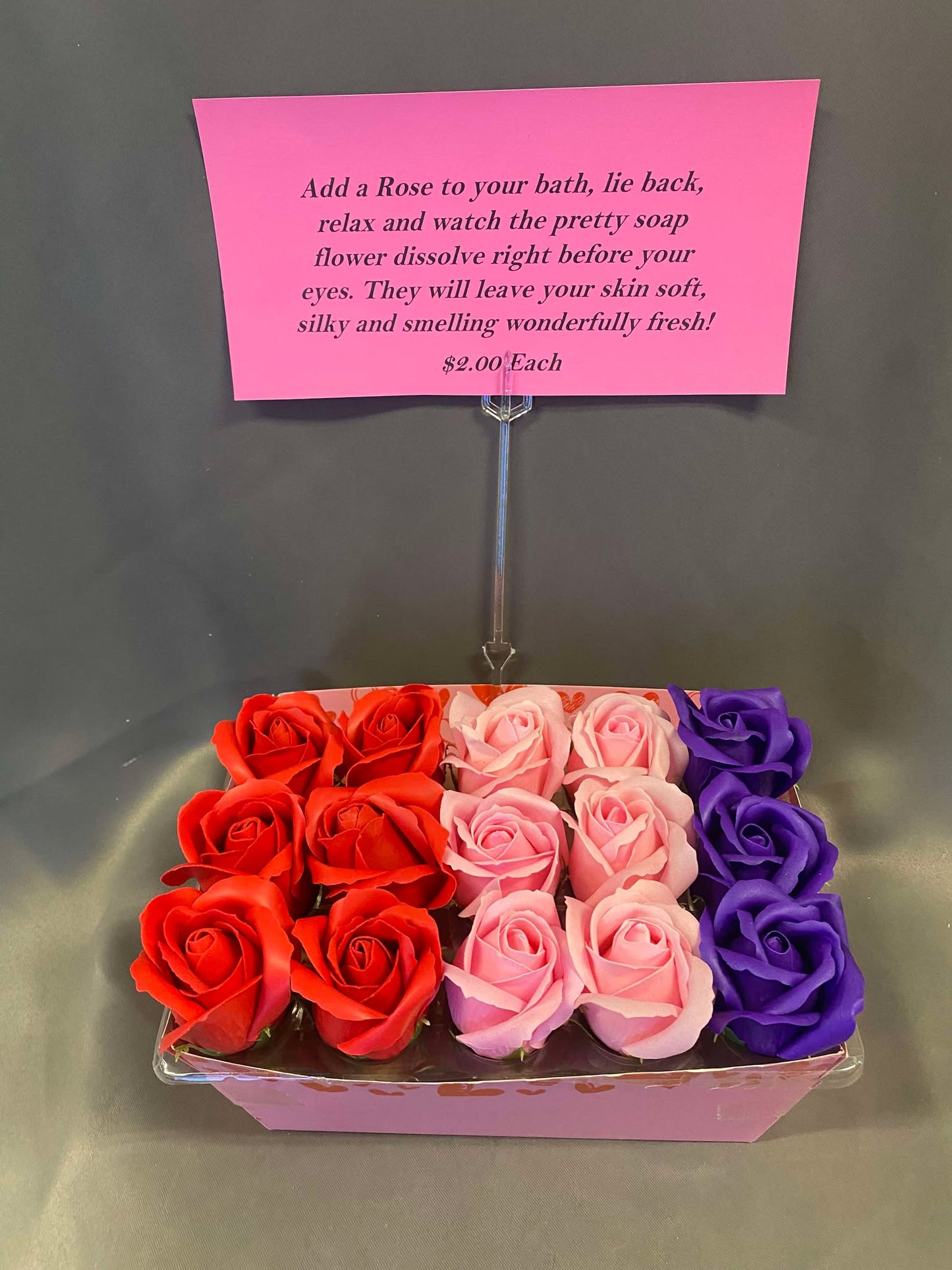 Dissolving Bath Roses