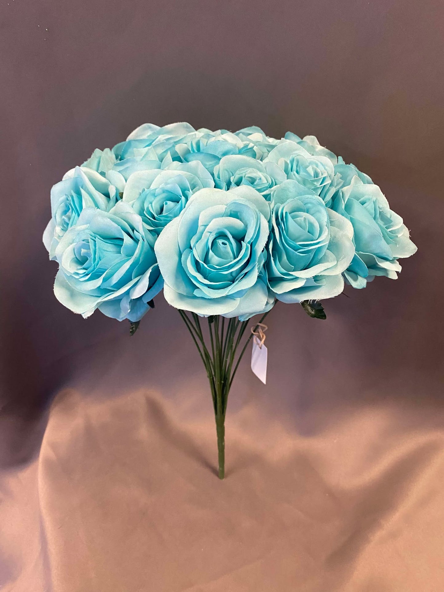 Teal Roses Permanent Botanicals