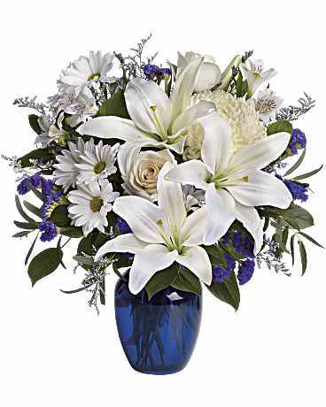 Beautiful in Blue Standard Teleflora