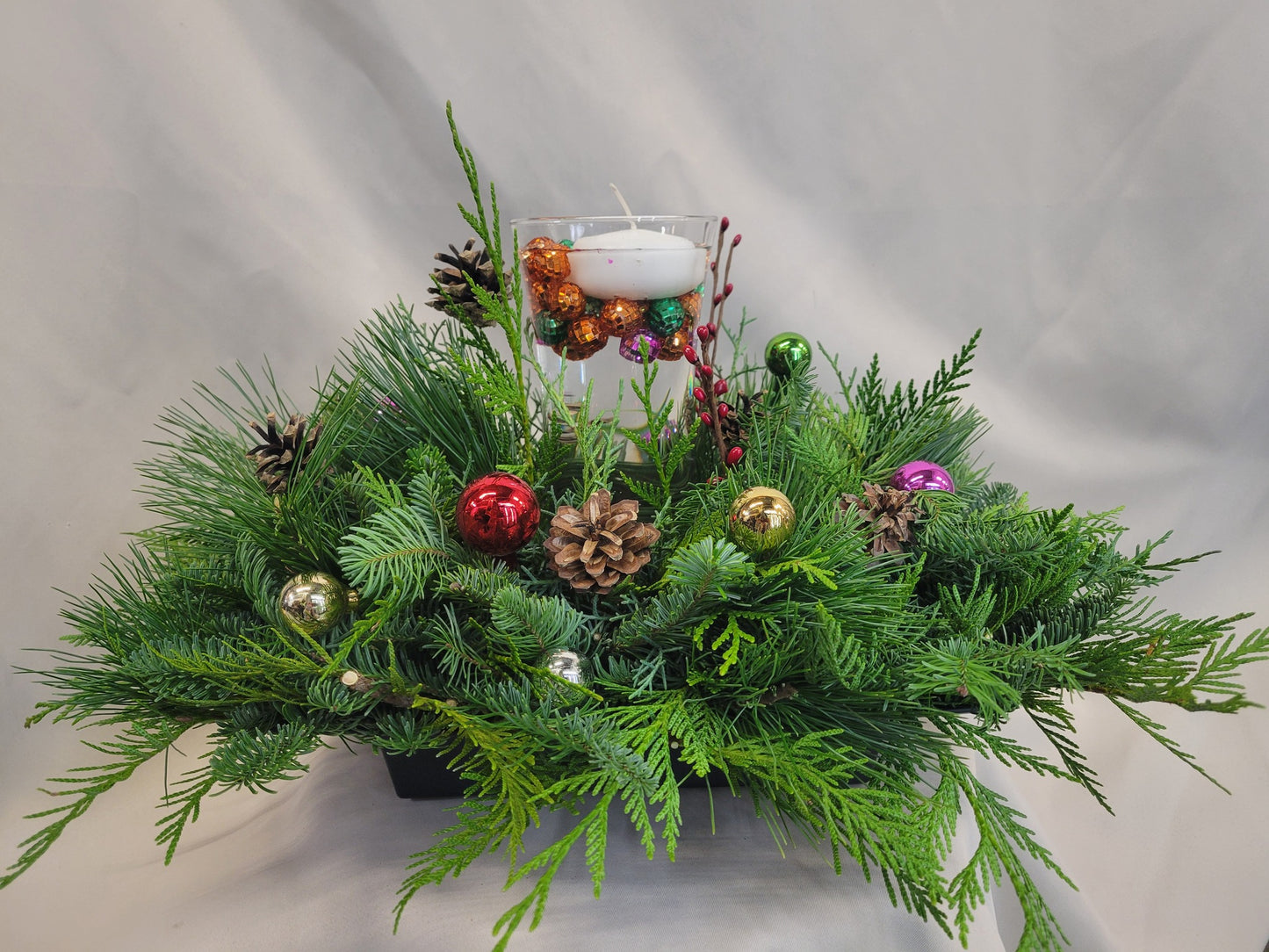Festive Holiday Centerpiece