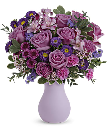 Prettiest Purple Bouquet Teleflora