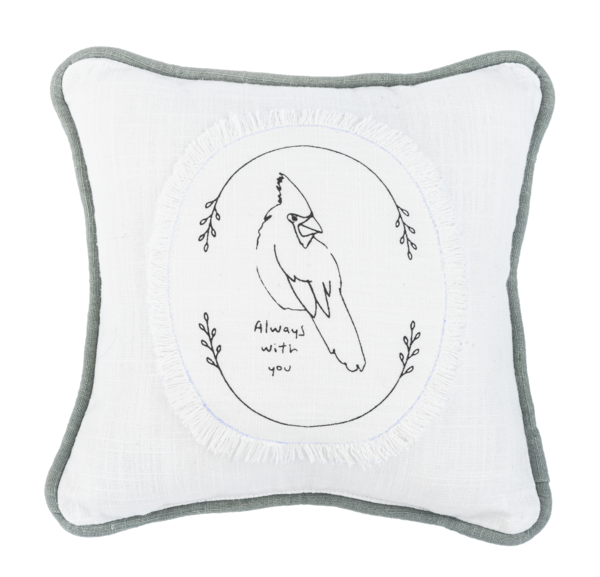 Memorial Pillow Cardinal