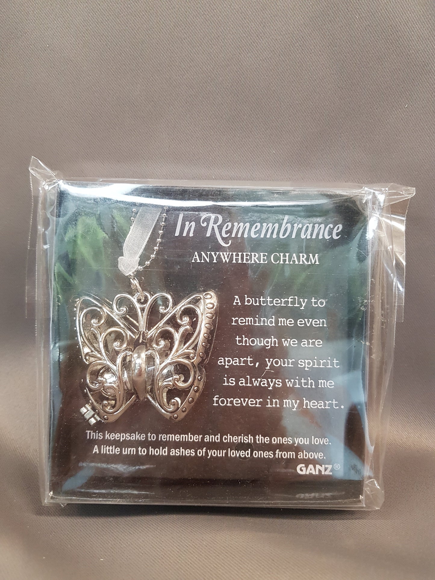 In Remembrance Butterfly Charm