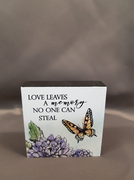 Butterfly Memorial Block