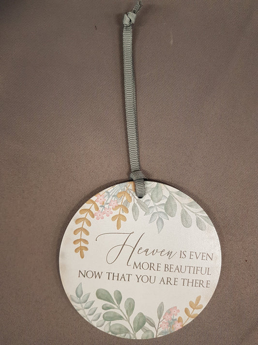 "Heaven" Memorial Ornament