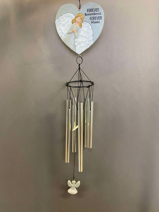 "Forever Remembered. Forever Missed."  Memorial Chime