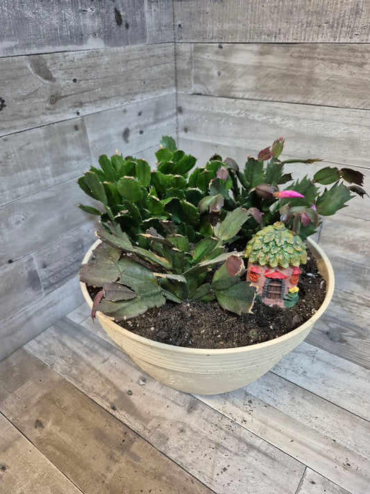 Holiday Bloom Basket