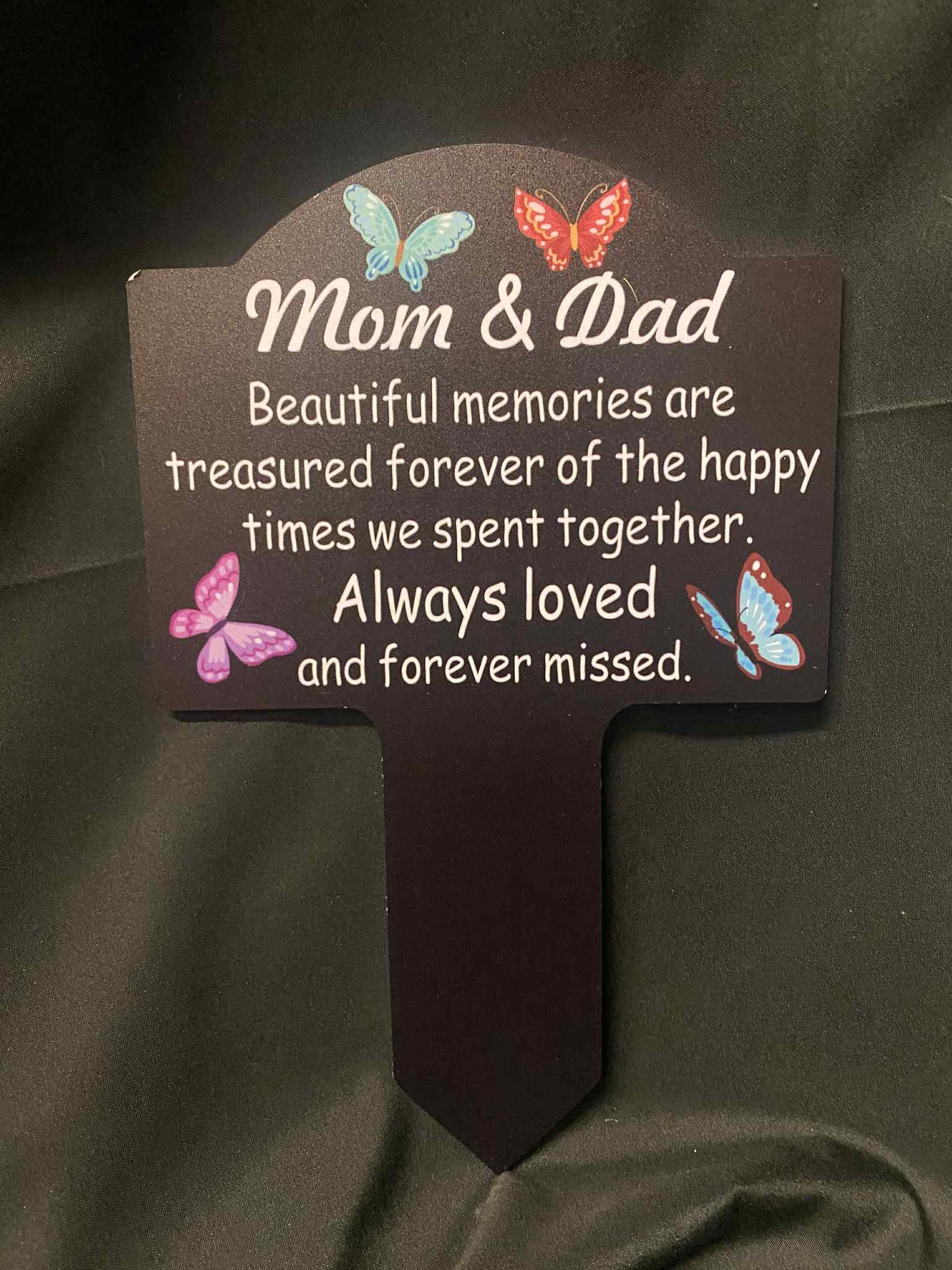 Mom & Dad Sympathy Sign